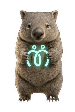 Finn the finance wombat